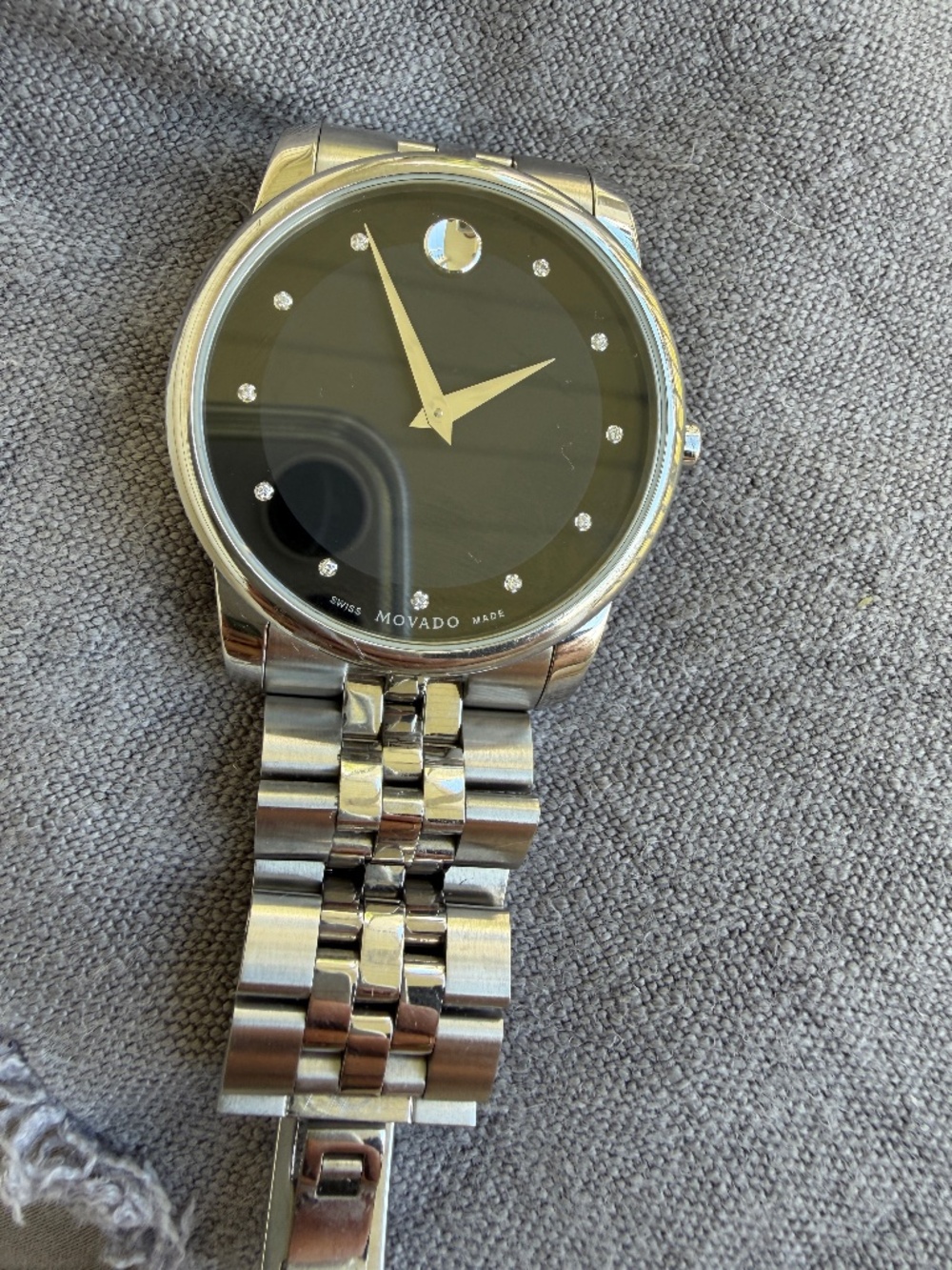 Movado diamond-dial model